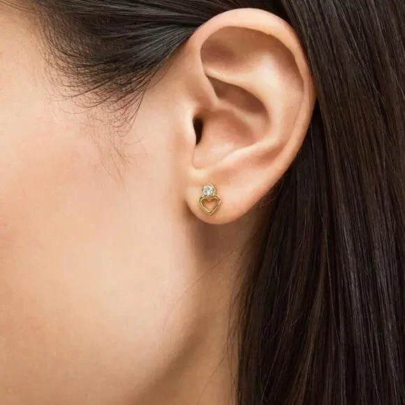 Kate Spade Shining Spade Studs Earrings - Picture 7 of 7